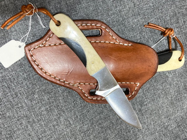 FX-012 Bone / Bull Horn Hunting Knife