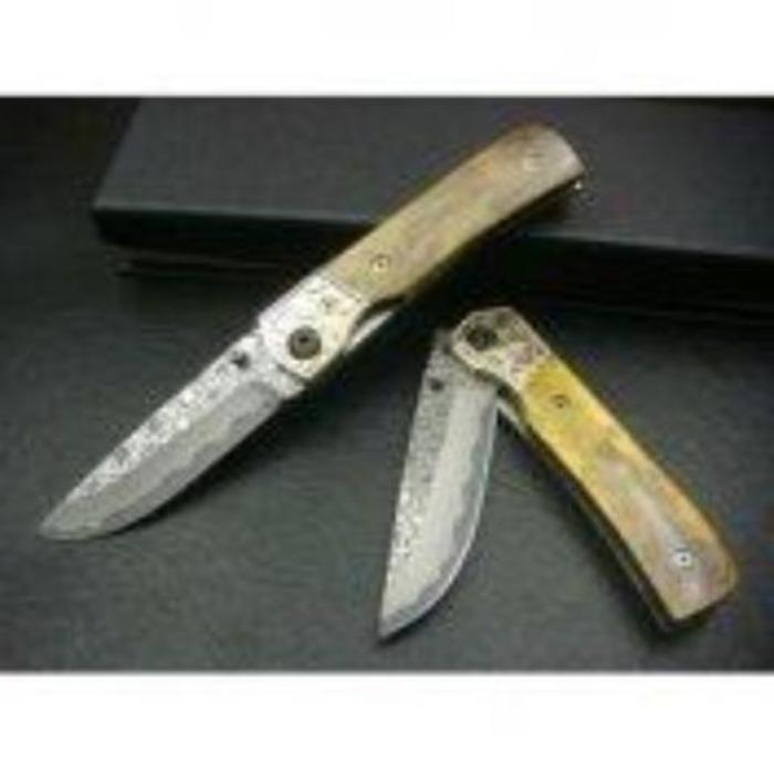 FD-004 Bone Handle Folding Knife