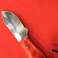 FX-034 D2 STEEL SKINNING KNIFE  BONE HANDLE