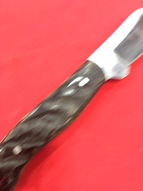 FX-035 Ram Horn handle skinning knife w/ D2 Steel blade