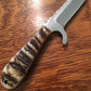 FX-101 Ram Horn Razor Knife  D2 Steel Castrating Knife