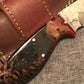 FX-085 PINE CONE HANDLE VG 10 ( BALL BEARING STEEL) HUNTING KNIFE