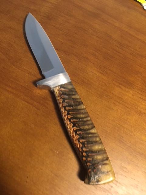 FX-051 Pine Cone Handle  440 steel Hunting Knife