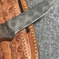 FX-083 Pine Cone Handle Hammered steel Knife