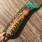 FX-053 Pine Cone Handle  440c steel  Knife