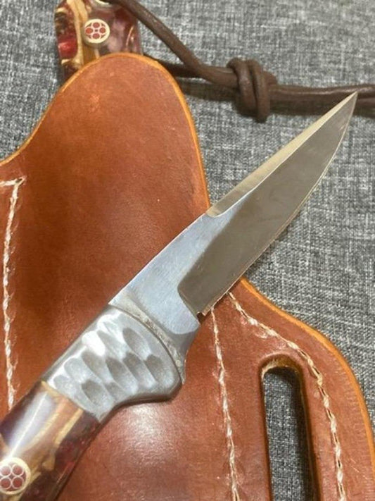 FX-069 Pine Cone Handle Hunting Knife
