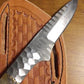 FX-033 D2 Steel Ram Horn Handle Hammered Bolster Knife